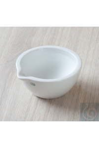 Mortier in porselein inwendig ruw, Ø 51 x H 32 x V 25 ml Mortier in porselein inwendig ruw, Ø 51...